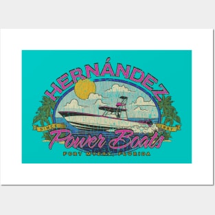 Hernández Power Boats 1987 Posters and Art